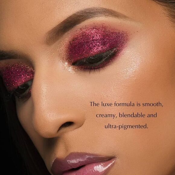 MAC Cosmetics FUSCIA Glitter Brilliants  (SHIMMERING Medium Dark Chunky Purple) - Picture 4 of 8